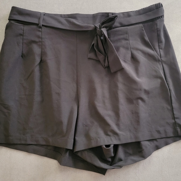 torrid Pants - Black dress shorts
